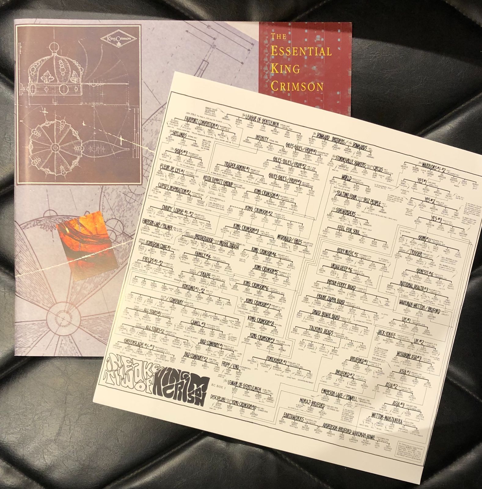 輸入盤CD4枚組ボックス】King Crimson 「Frame By Frame (The 