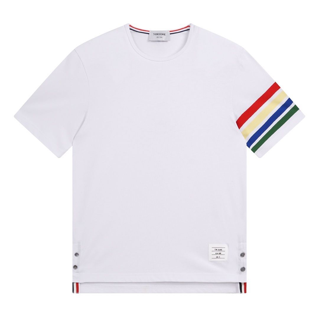 白 THOMBROWNE メンズTシャツ 新品