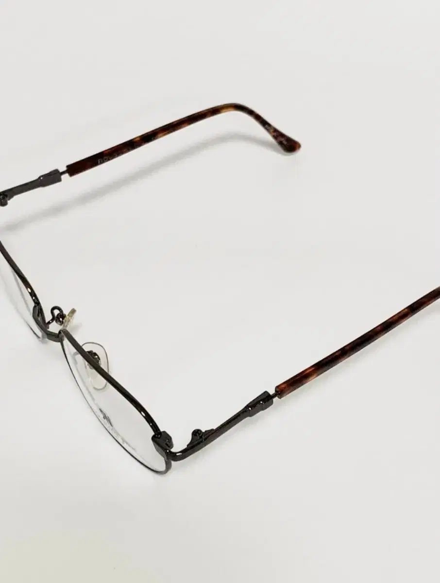 デッドストック LUCY ルシ パリ チタン DARK ダーク シルバー スクエア メガネフレーム