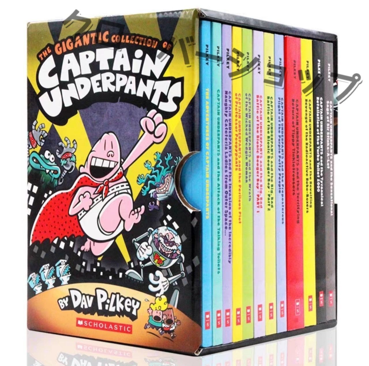 新品 Captain Underpants 14冊セット英語絵本 洋書 音声あり 洋書