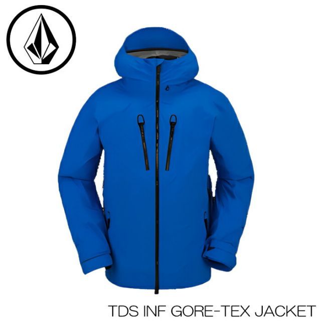 ボルコム ウェア ジャケット 23-24 VOLCOM TDS INF GORE-TEX JACKET EBL ティディエス ゴアテックス スノーボード ウェア 日本正規品
