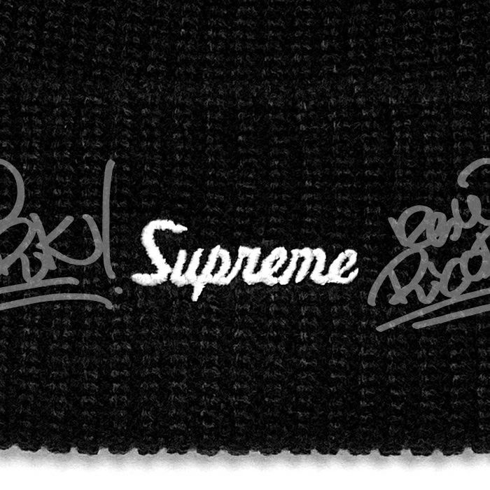 送料無料 メンズ ニットキャップ ブラック Supreme シュプリーム Loose Gauge Beanie FW25BN25 シュプリームルーズゲージビーニー se732r