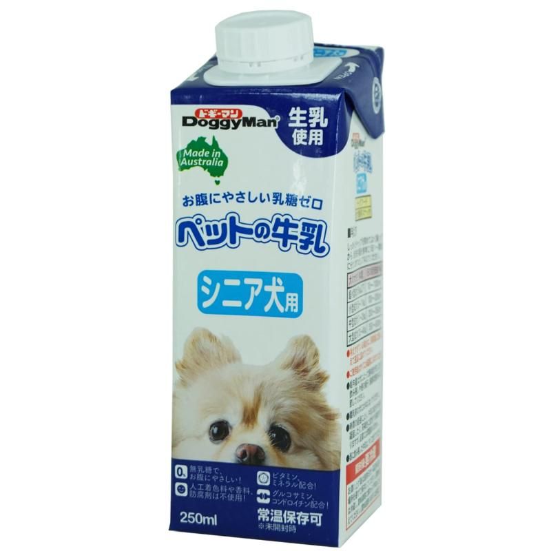 ドギーマン ペットの牛乳 シニア犬用 250ｍｌ×24本セット