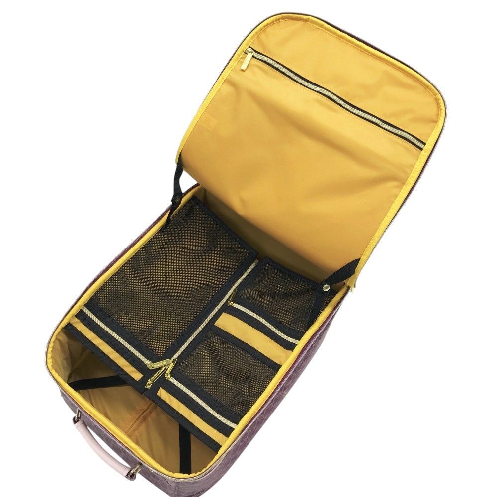 RESURRECTION レザレクション キャリーケース バッグ 総柄 パープル