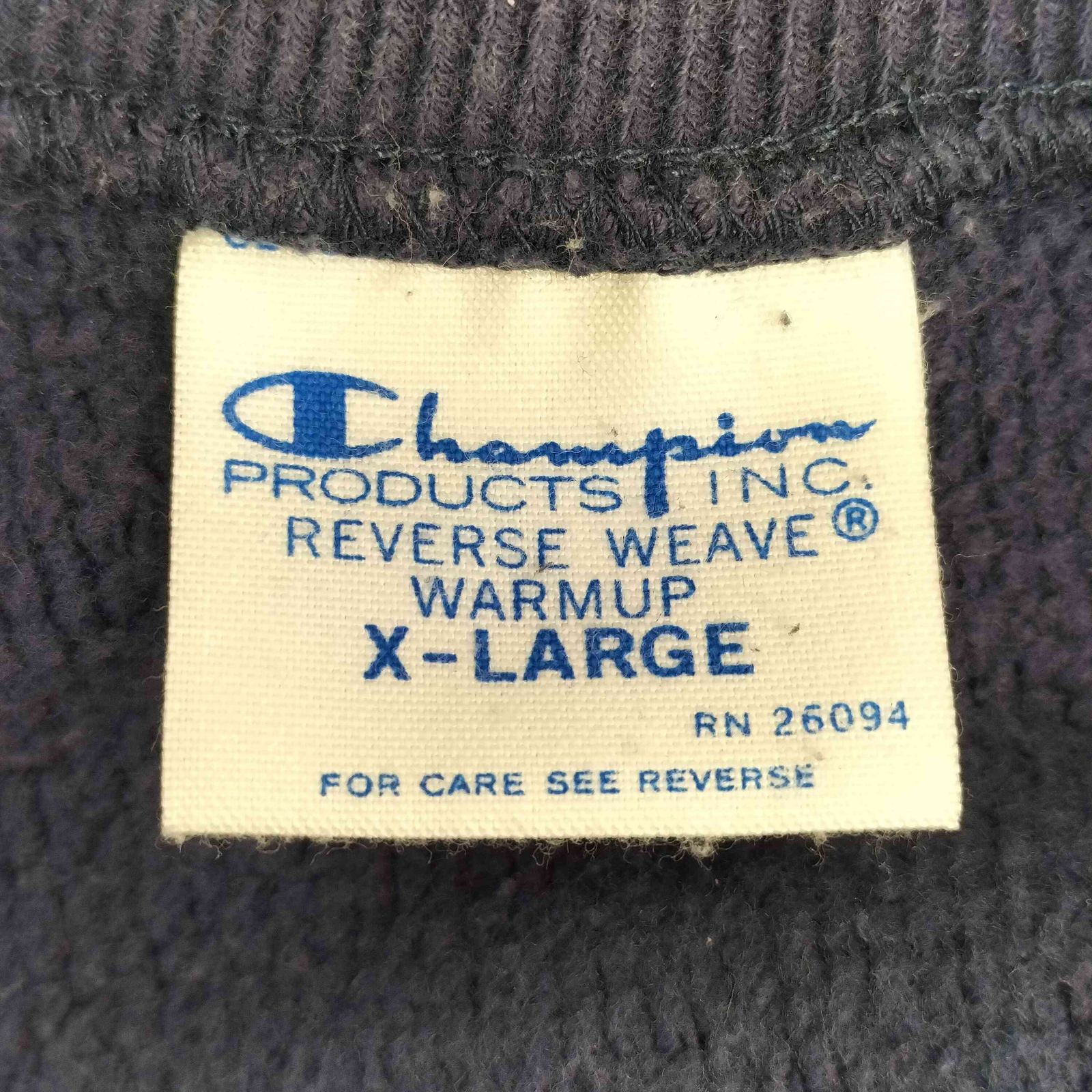 Champion Reverse Weave 黄単タグ 復刻　リメイク品 1289 単色タグ オリジナル チャンピオン リバースウィーブ 70's