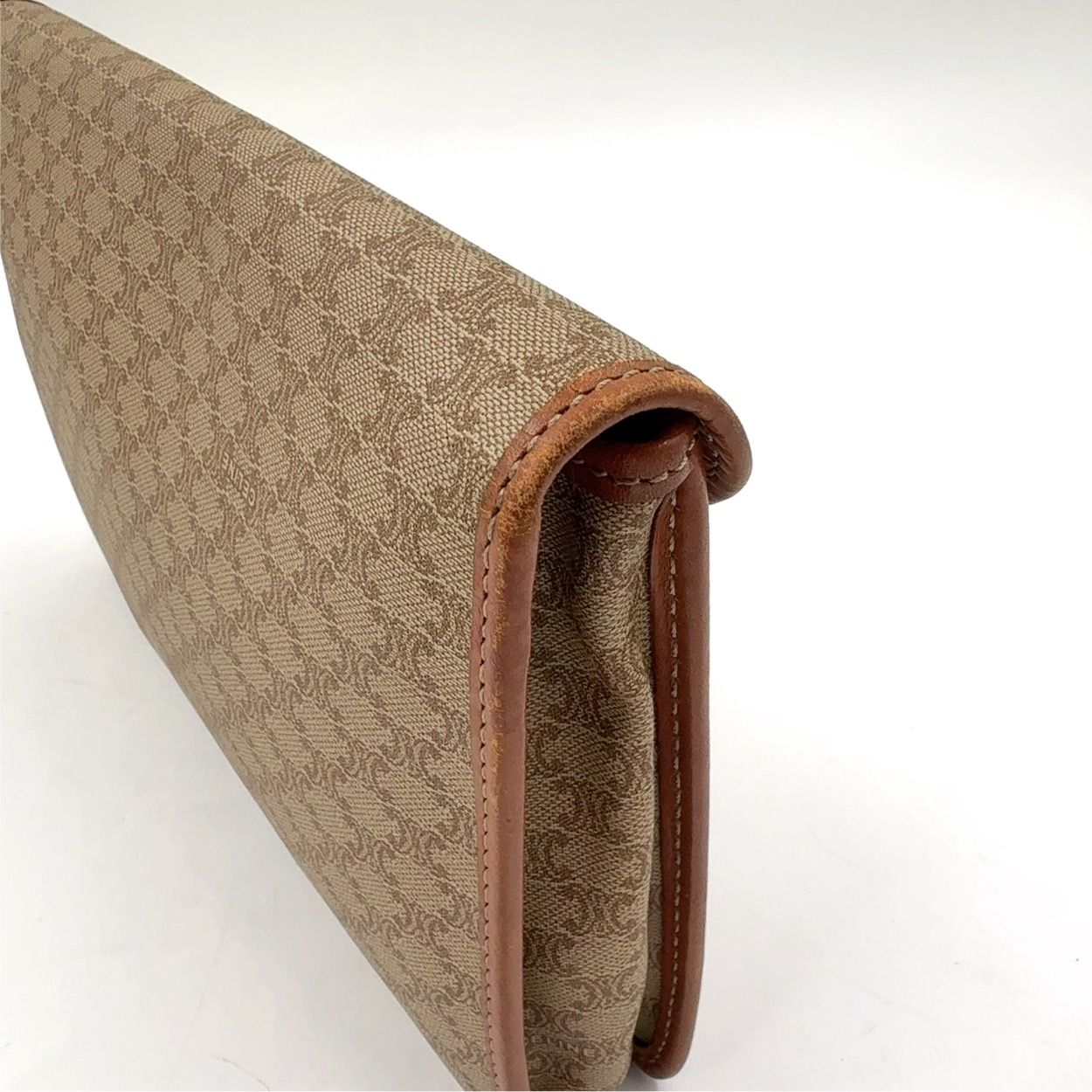 マカダム柄 レザー×PVC