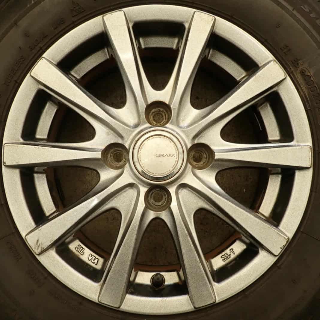 冬4本SET 会社宛 155 80R13×5J 79Q ブリヂストン BS ブリザック VRX2 アルミ パッソ ブーン 店頭交換OK NO F2974