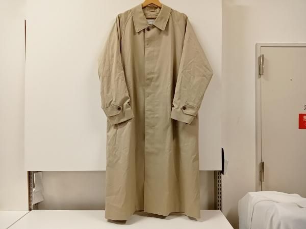 ノスケ　CIOTA シオタ　スビンコットン ギャバジン バルマカンコート CIOTA/シオタ】スビンコットン100/3ギャバジンバルマカンコート