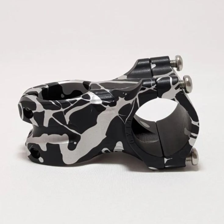 新品未使用】WILDE BICYCLE CO. Paul Zebra Splatter Boxcar Stem 50mm