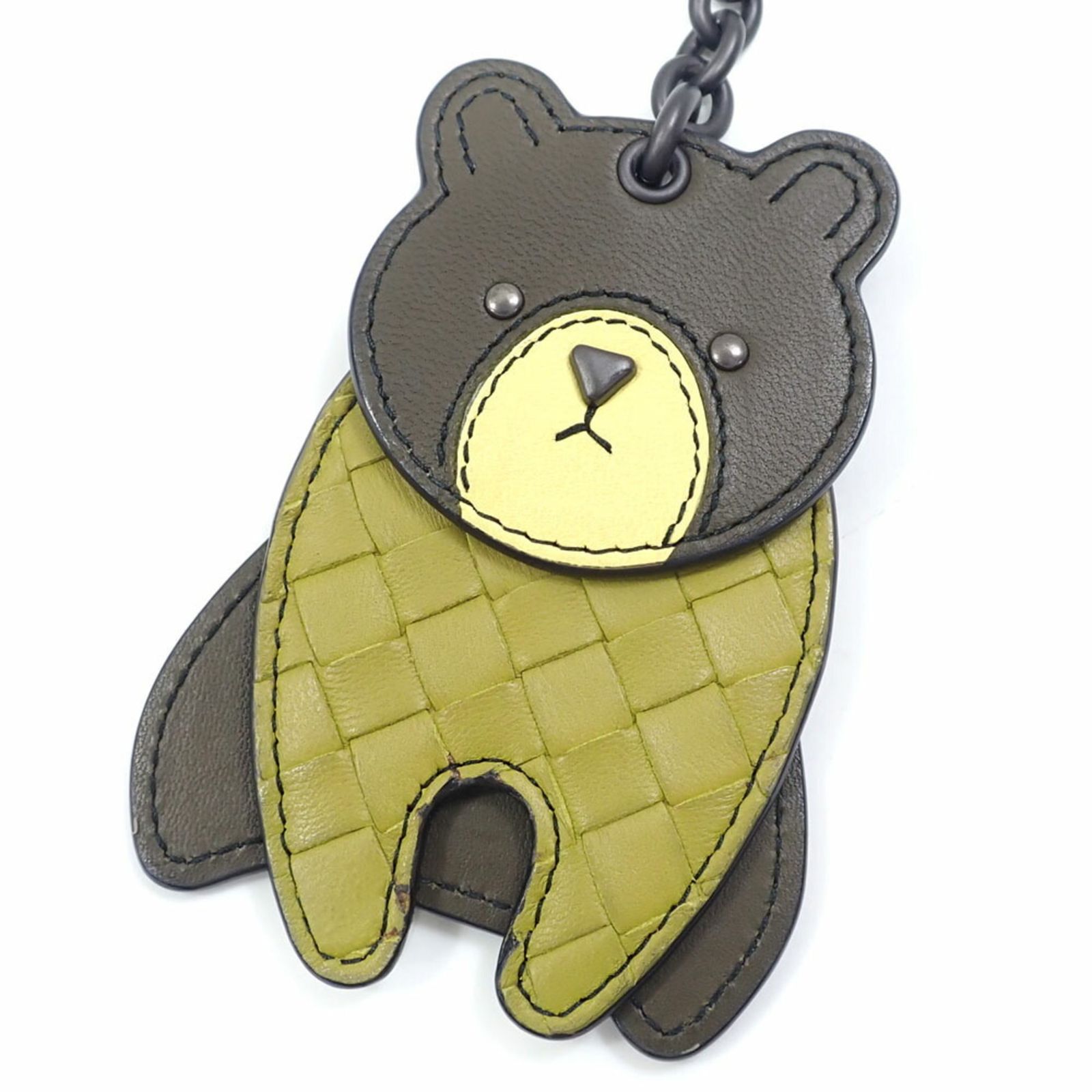 超激レア✨ ボッテガヴェネタ キーホルダー 熊 くま クロコ型