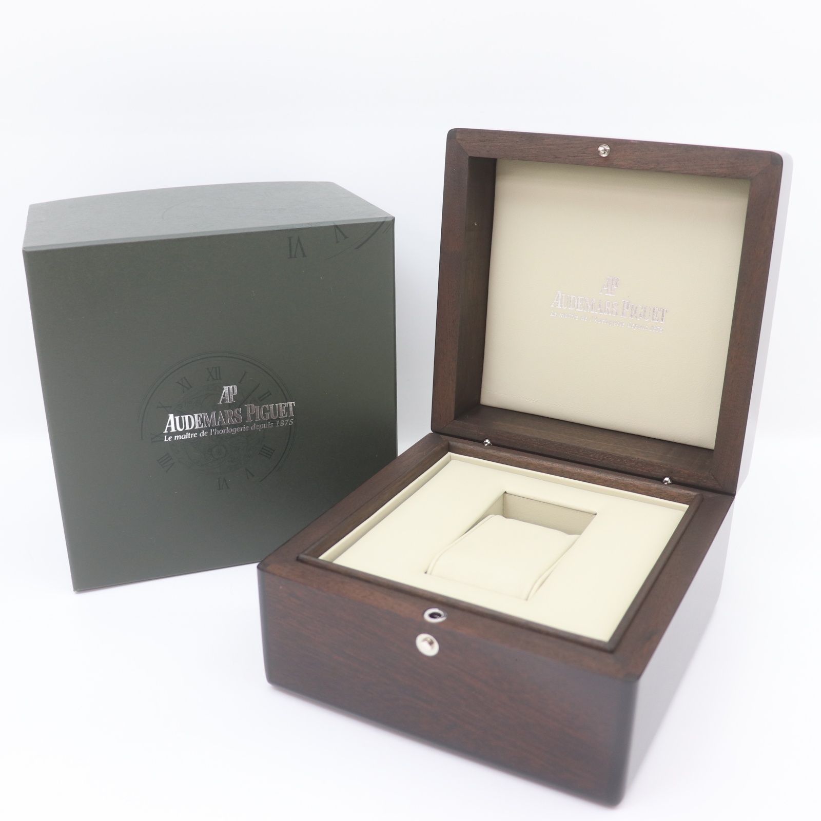 ITGJR62GR03O AUDEMARS PIGUET オーデマピゲ ケース 腕時計 時計用 空箱 ケース 空き箱 ボックス BOX 木 外箱 冊子  保管 保存 - メルカリ