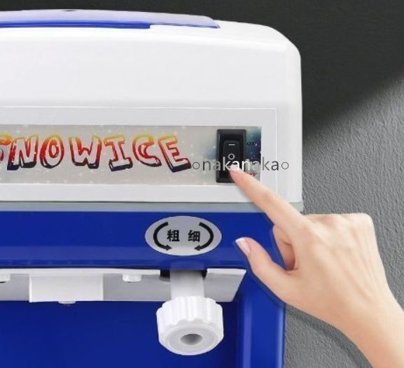 全自動大電力かき氷機商用電動力強いスムージー機ミルクティー鍋店砕氷機