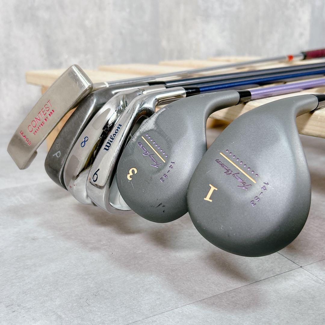X601 Wilson 他 レディース ゴルフ クラブ ハーフセット 入門者向け X601 Wilson 他 レディース ゴルフ クラブ ハーフセット 入門者