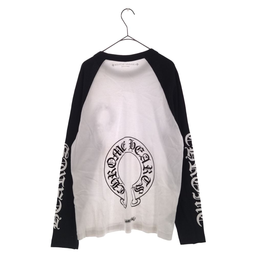 おすすめ クロムハーツ 楽天市場】クロムハーツ Chrome Hearts S CH CH L/S Chrome /1 1 1 サイズ:XL  ホースシュープリントラグラン長袖カットソー CH Chrome SS13 ブランド別