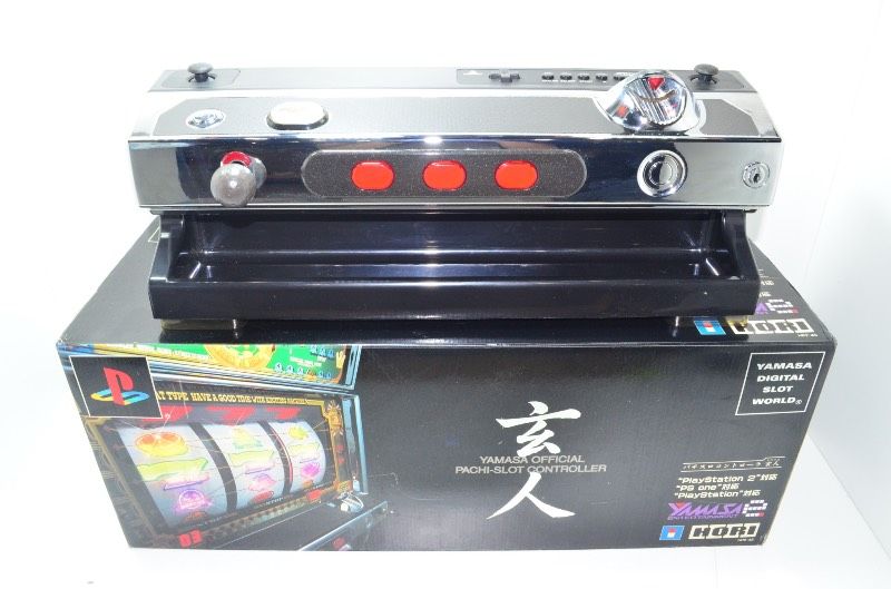 送料無料 ヤマサ YAMASA HORI ホリ 玄人 Pachi-Slot Controller HP2-45 PlayStation PS2対応 パチスロ コントローラー
