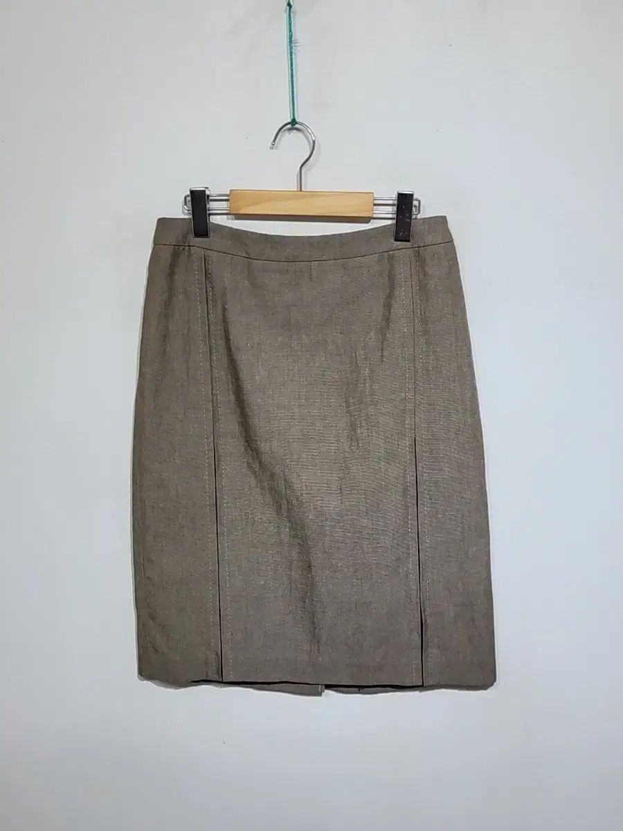 29 MAX MARA マックスマーラ スカート 麻 綿 ブレンド 店頭