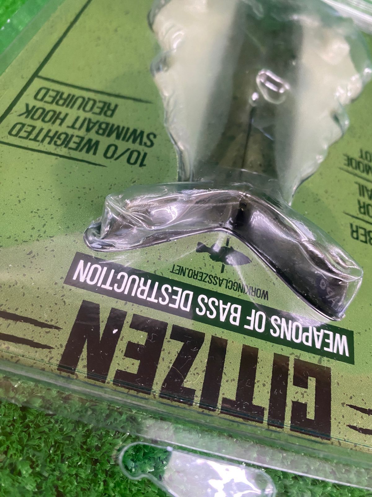  ワーキングクラスゼロ シチズン 7インチ スイムベイト ソフトルアー