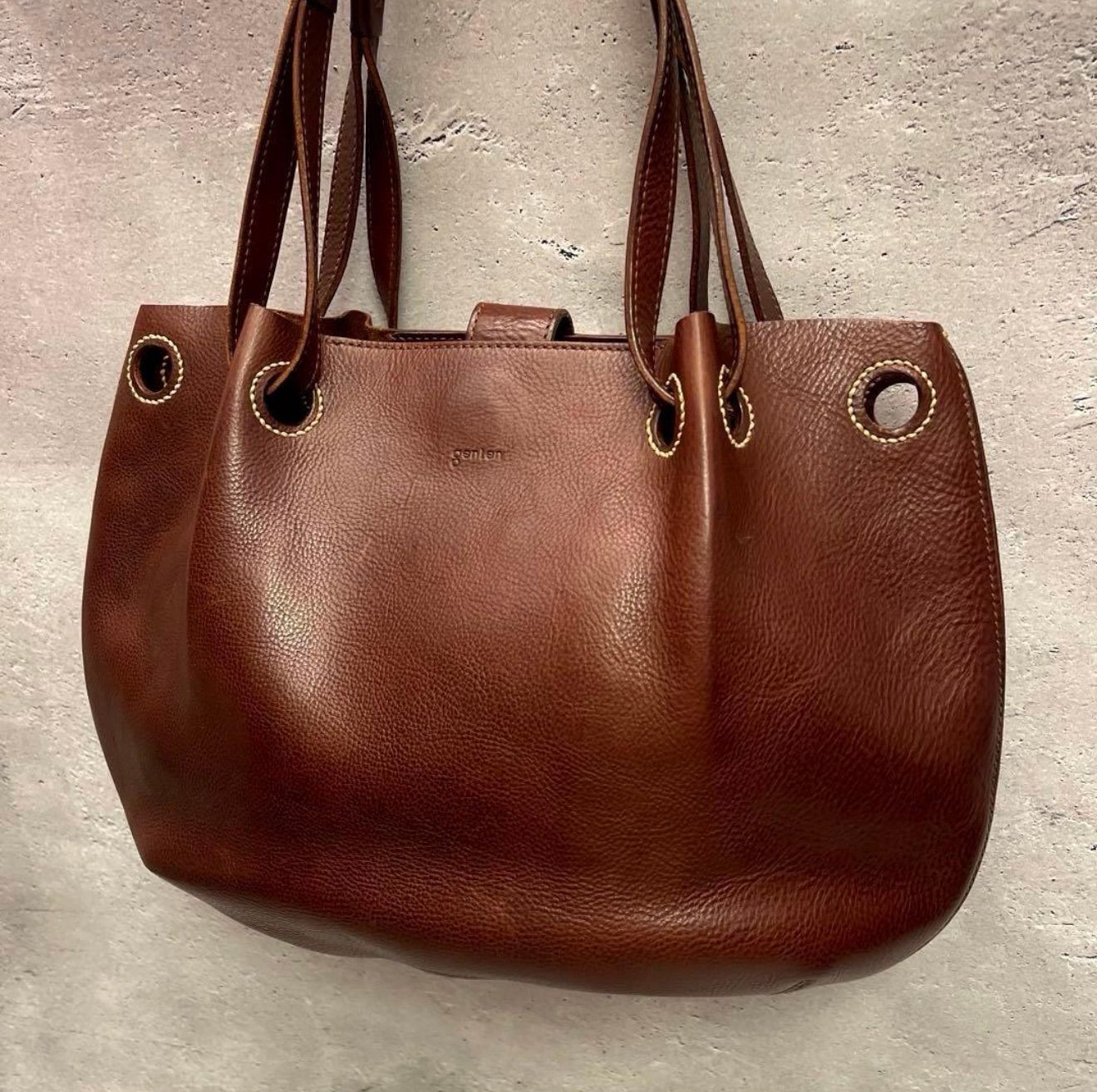 ✨genten ゲンテン 廃盤品 エターデ 2WAY トートバッグ - メルカリ