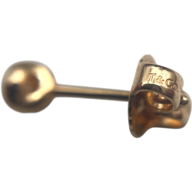 ティファニー TIFFANY＆CO バイザヤードピアス ピンクゴールド 750PG