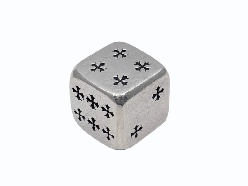 Chrome Hearts - CHROME HEARTS クロムハーツ DICE ダイス サイコロ 重量約57.2g CHプラス ホースシュー 2015年 クリスマス限定 シルバー 美品 中古 4b005055 CHROME HEARTS クロムハーツ DICE ダイス サイコロ 重量約57.2g