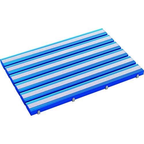 テラモト 抗菌滑り止め安全スノコ 組立品 600×1200青 MR0984433