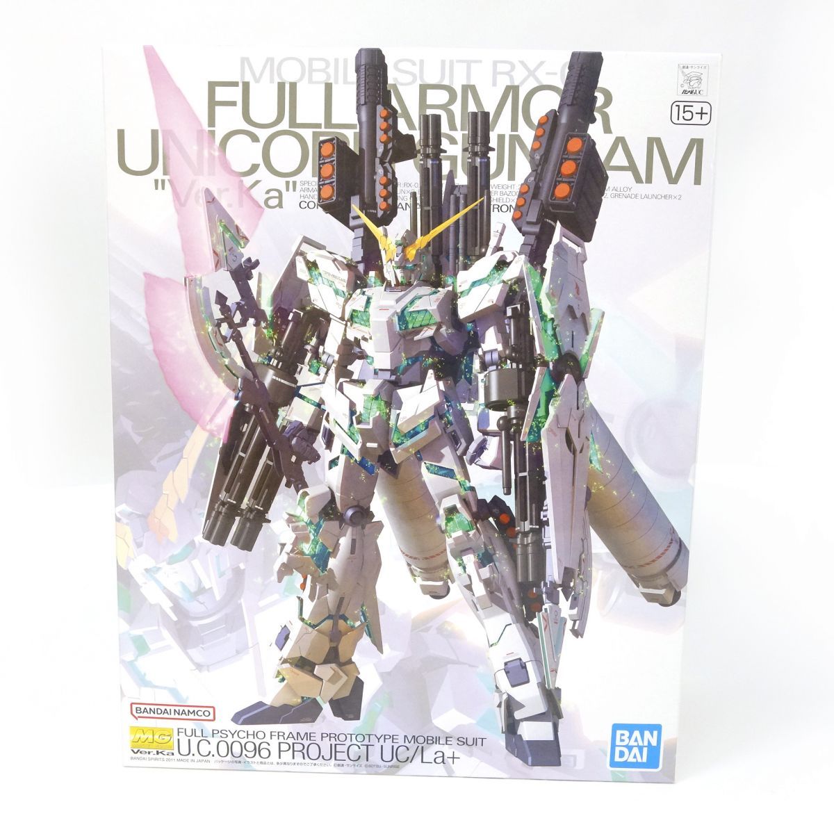 未組立】MG 1/100 機動戦士ガンダムUC RX-0 フルアーマー