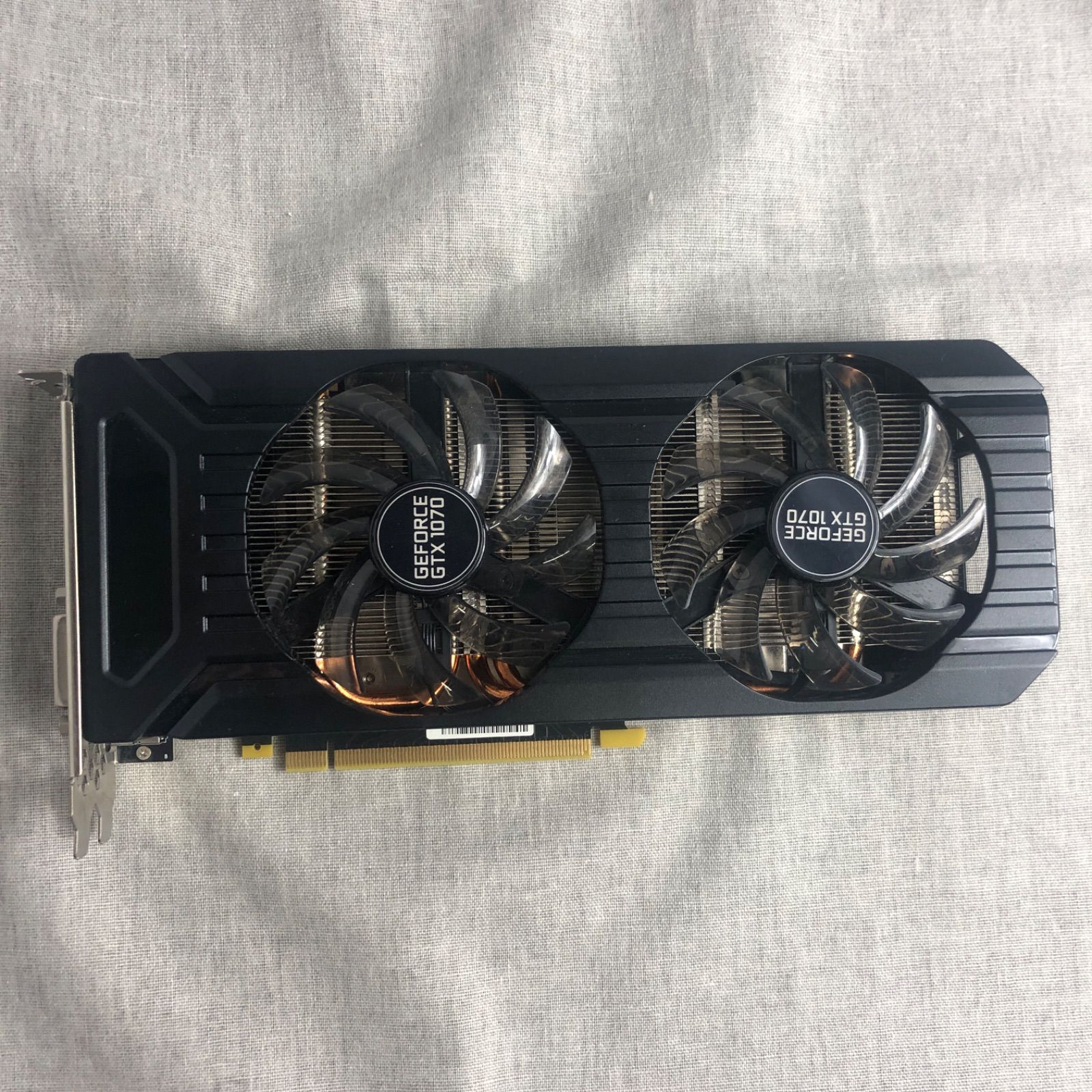 グラフィックボード Palit GeForce GTX 1070 8GB DUAL【画面出力確認済 ...