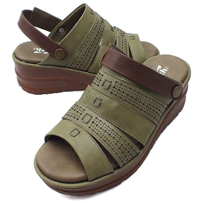 アンドレア アース レディース サンダル シューズ Baila Wedge Sandal アンドレア アース レディース サンダル シューズ Baila Wedge Sandal