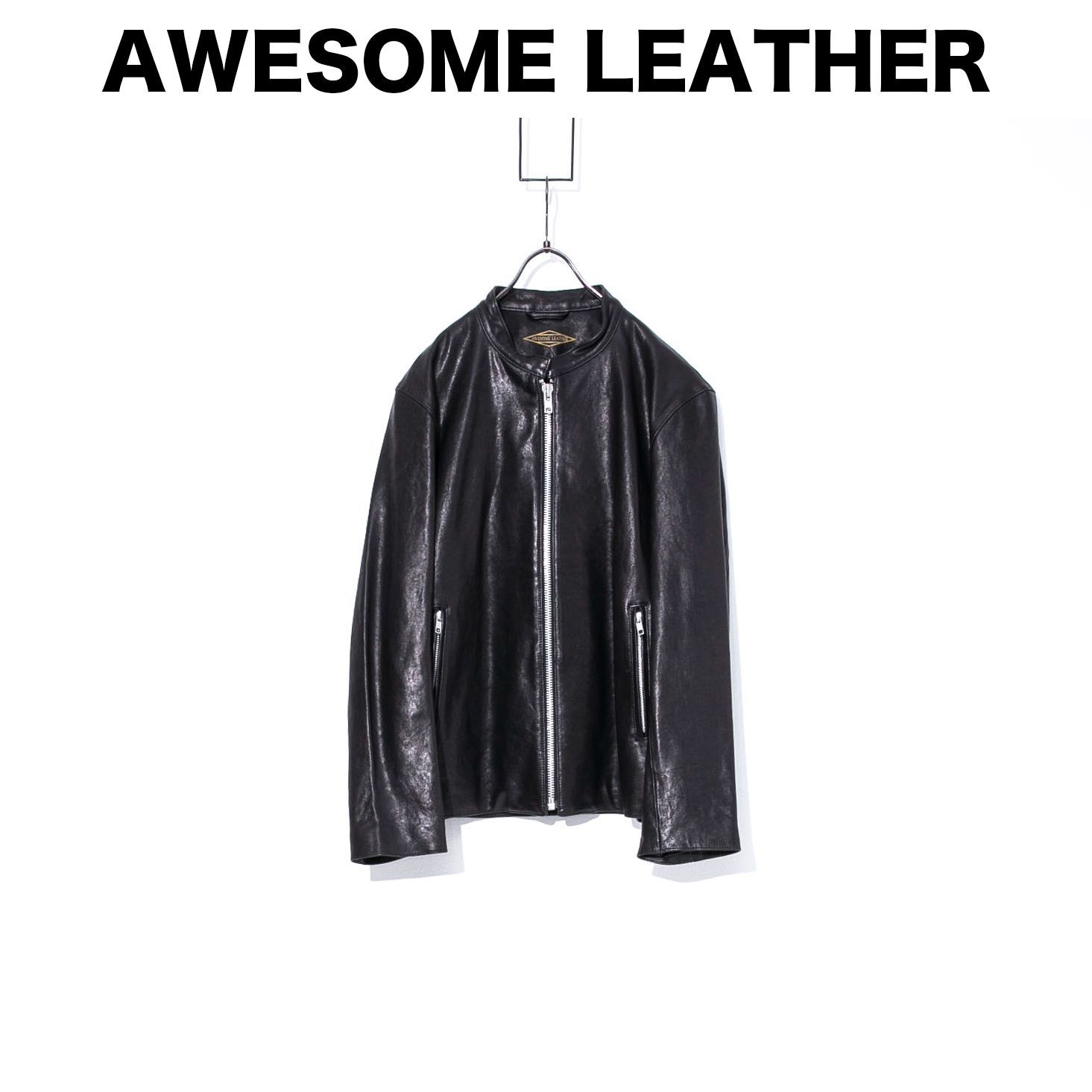 AWESOME LEATHER　オーサムレザー　シープスキン・シングルライダース