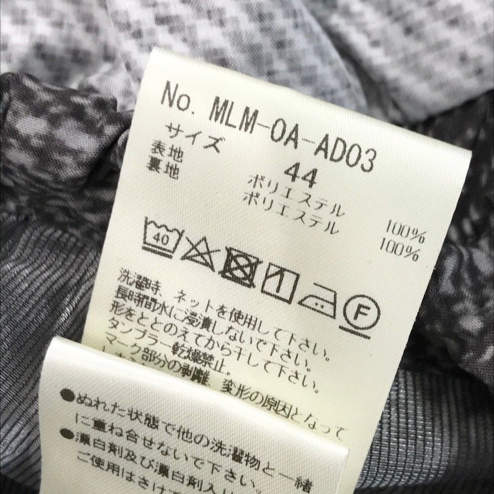 サイズ：44 MARK&amp;LONA マークアンドロナ  裏メッシュ ジップパーカー ジャケット 総柄 ブラック系 [240101469245] ゴルフウェア メンズ ストスト サイズ：44 MARK&LONA マークアンドロナ 裏メッシュ ジップ