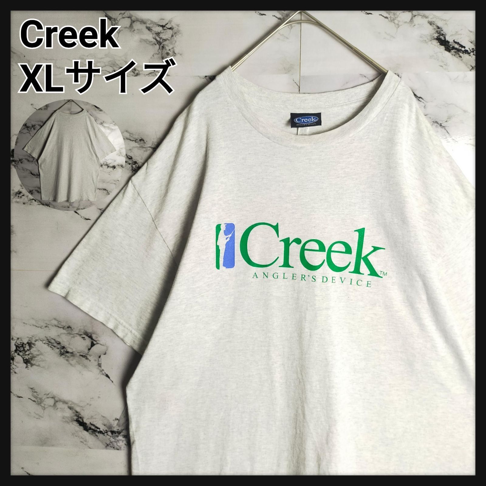 【即完売モデル】Creek クリーク☆ビックロゴTシャツ 入手困難 人気デザイン