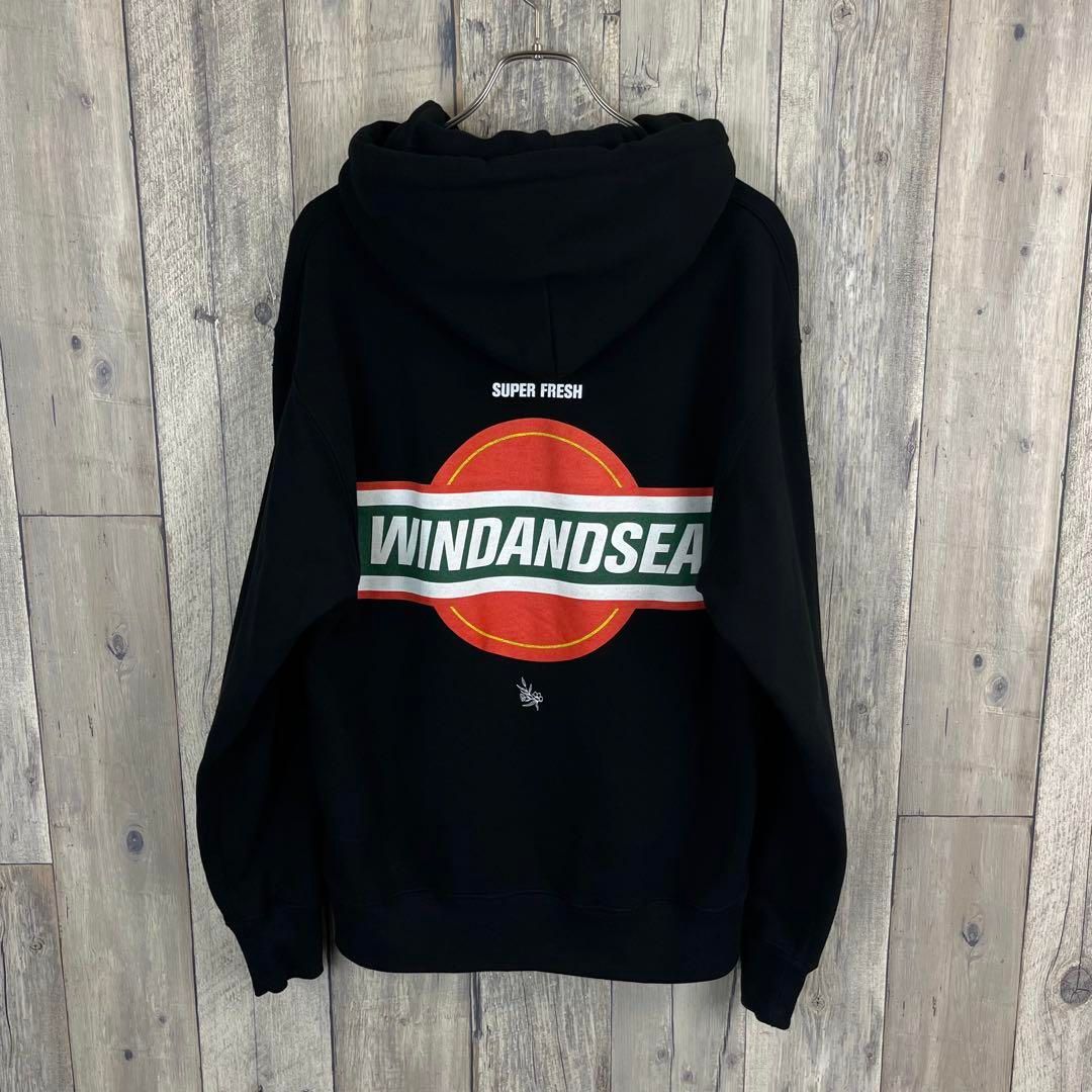 WIND AND SEA ウィンダンシー スウェット パーカー M
