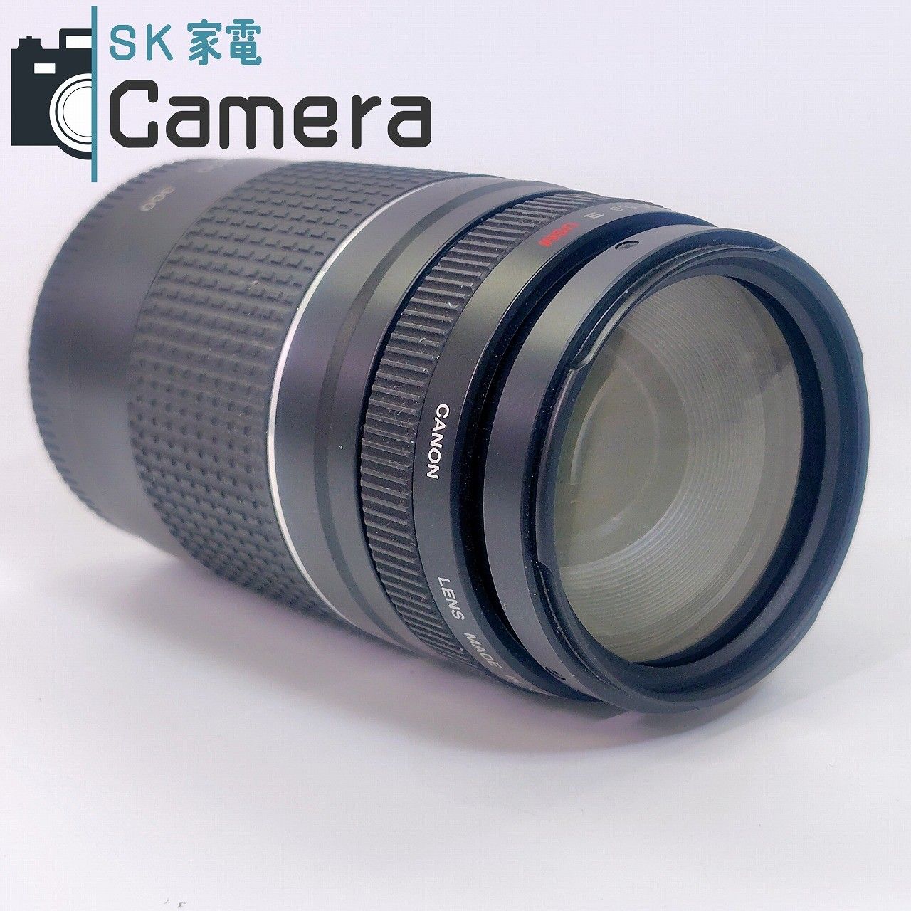 【新品・本物・正規品】 Canon EF 75-300ｍｍ F4-5.6 III USM キャノン キャップ 付 21
