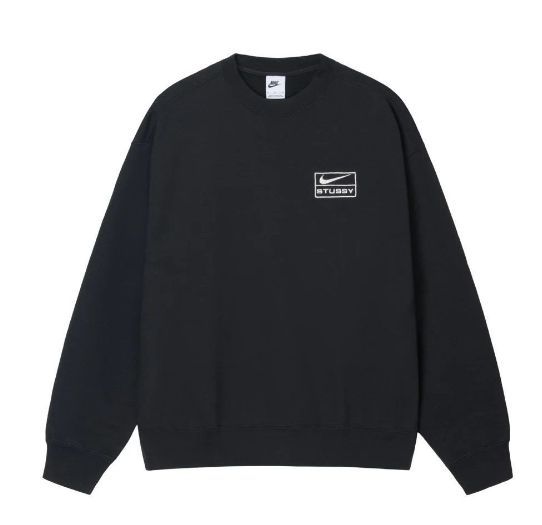 stussy ステューシー スウェットシャツ ブラック 男女兼用