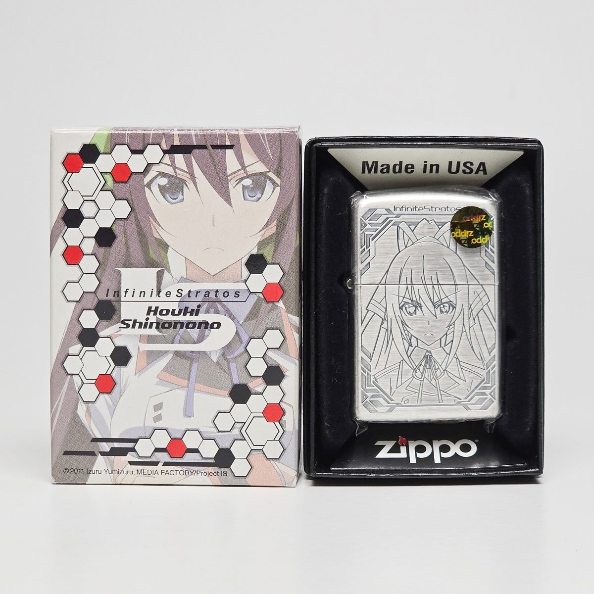 IS 〈インフィニット・ストラトス〉篠ノ之箒 ジッポー ZIPPO オイルライター - メルカリ