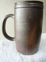 ■　窯出し 直買い品　備前焼作家 / 大谷敬二郎 作　ビールマグ 大 ・B　■ □ 窯出し 直買い品 備前焼作家 / 大谷敬二郎 作 ビールマグ 大