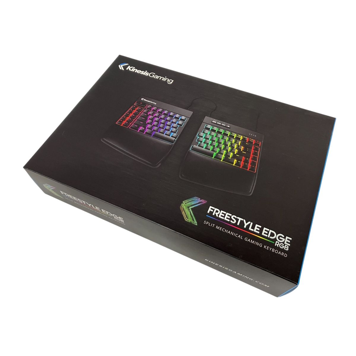 Kinesis Freestyle Edge RGB KB975-BLU エルゴノミクス キーボード PC周辺機器 S10035750