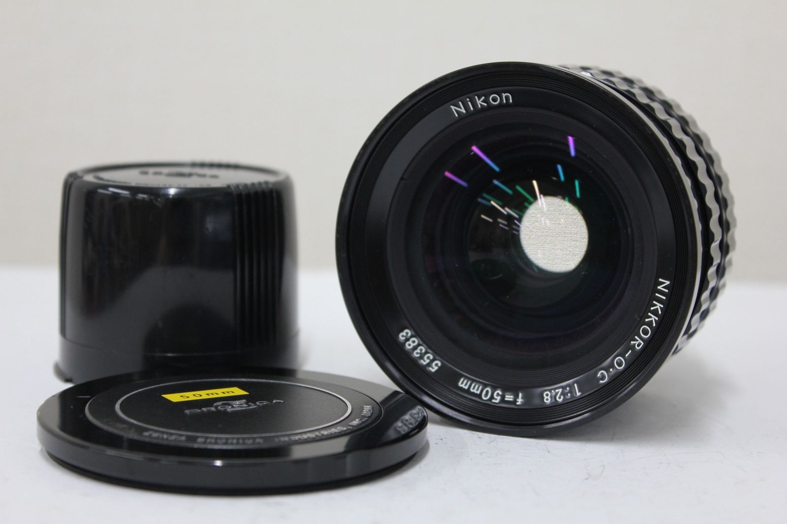 返品保証 ニコン Nikon Nikkor OC 50mm F2.8 ブロニカマウントレンズ e3191