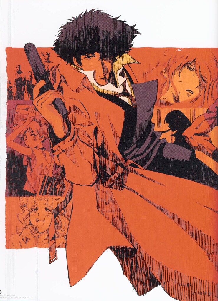 川元利浩 cowboy bebop illustrations〜the wind Toshihiro Kawamoto