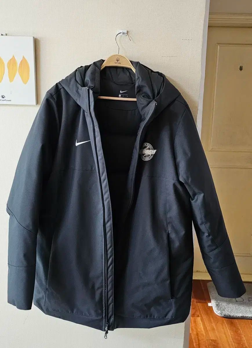【雷市場（ポンジャン）商品韓国直送】 KIWOOM HEROES キウム ヒーローズ NIKE(ナイキ) 選手用 グースダウン パディング/ L サイズ
