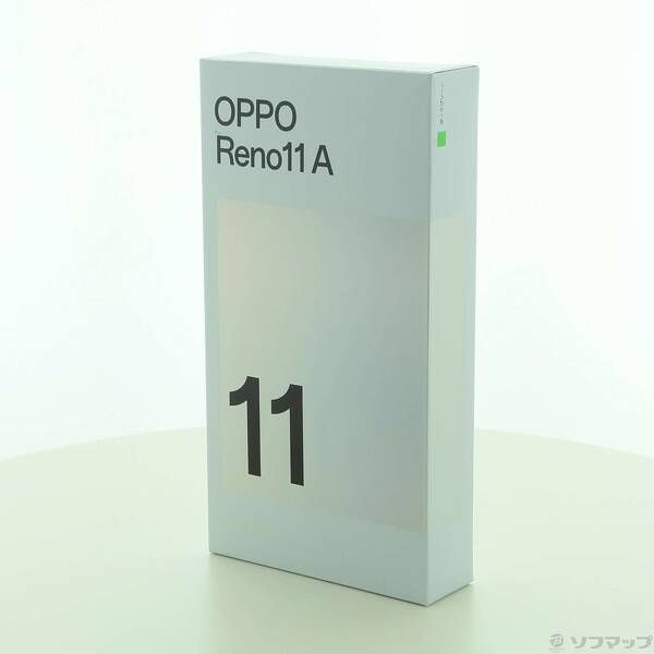 未使用品〕 未使用品 OPPO Reno11 A 128GB ダークグリーン