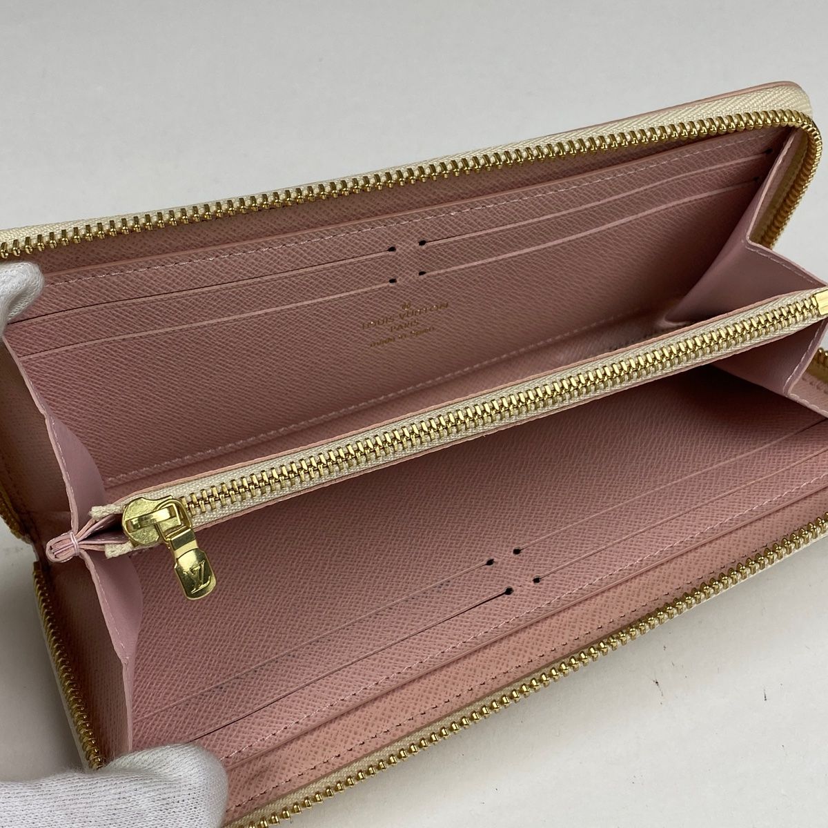 ルイ・ヴィトン Louis Vuitton ポルトフォイユ クレマンス ラウンド 
