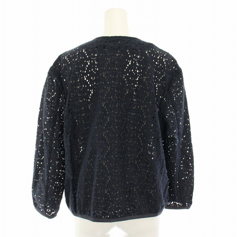 新品　タグ付き　ハナエモリ　七分袖　レースジャケット　HANAE MORI ハナエモリ HANAE MORI ドゥ Deux プリマティーボ PRIMATIVO