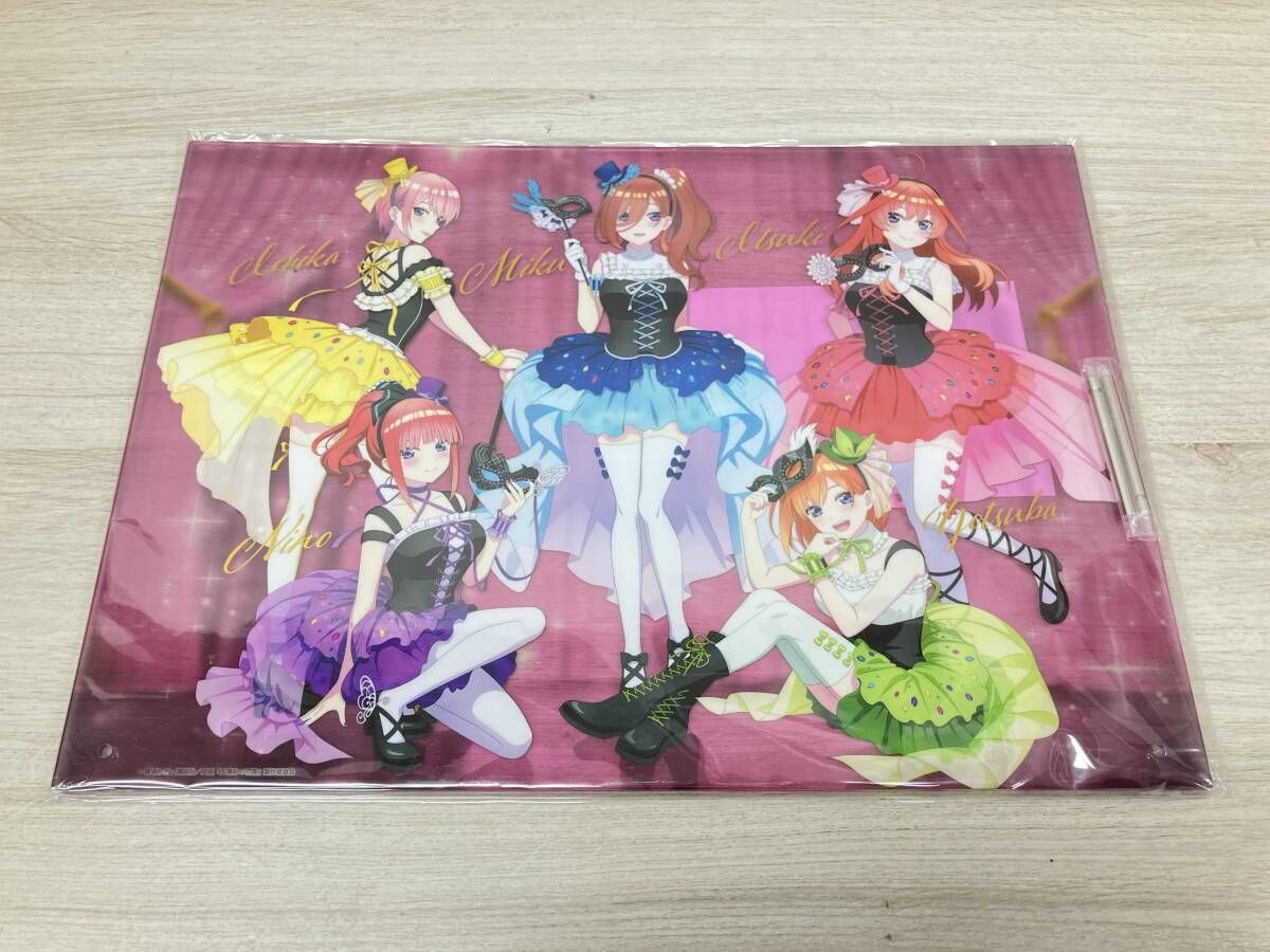 ひこくじ 五等分の花嫁 ラスト賞 箔押しA3アクリルボード - メルカリ