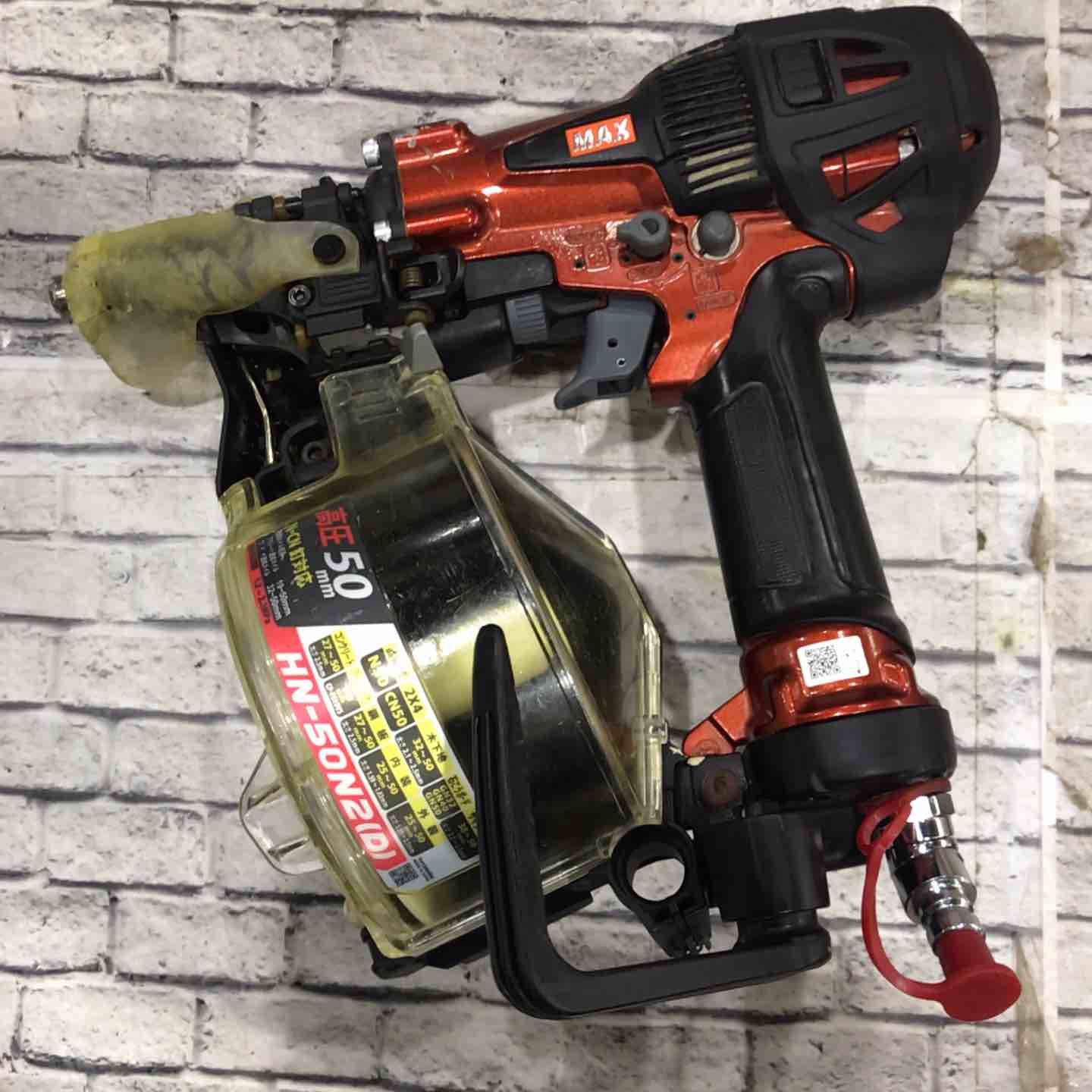 マックス MAX 高圧エア釘打ち機 HN-50N2 D -R 川口店