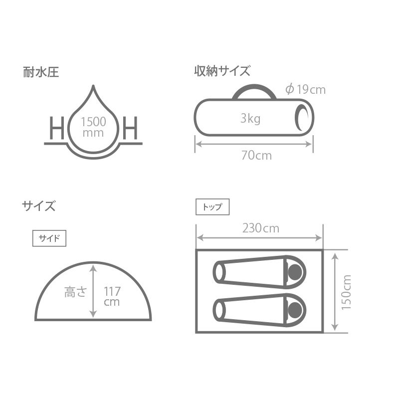 ワンタッチテント