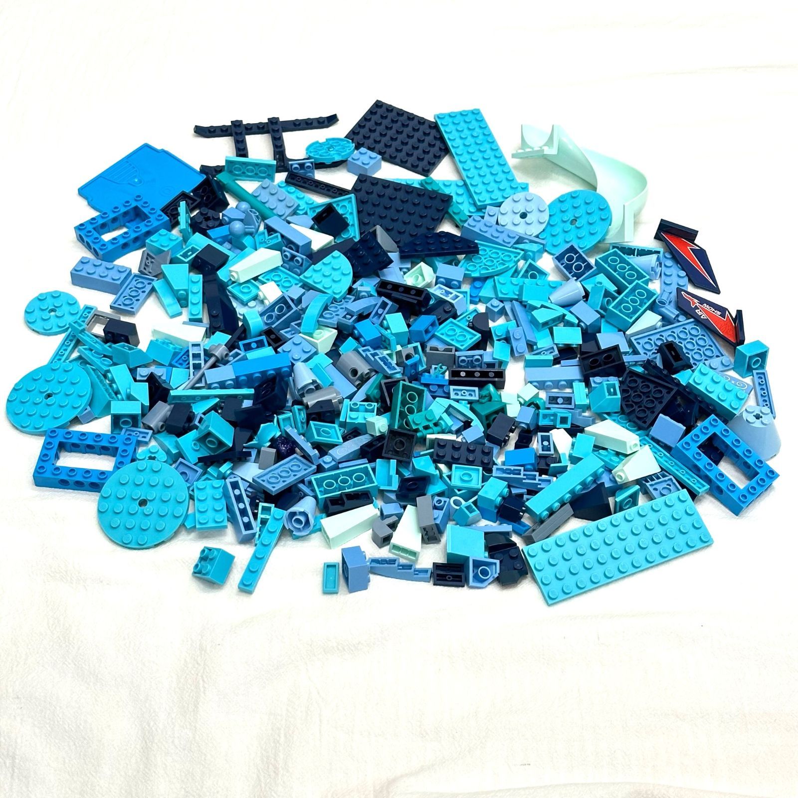 LEGO レゴ 青 ブルー系 中古 パーツ ブロック プレート 滑り台