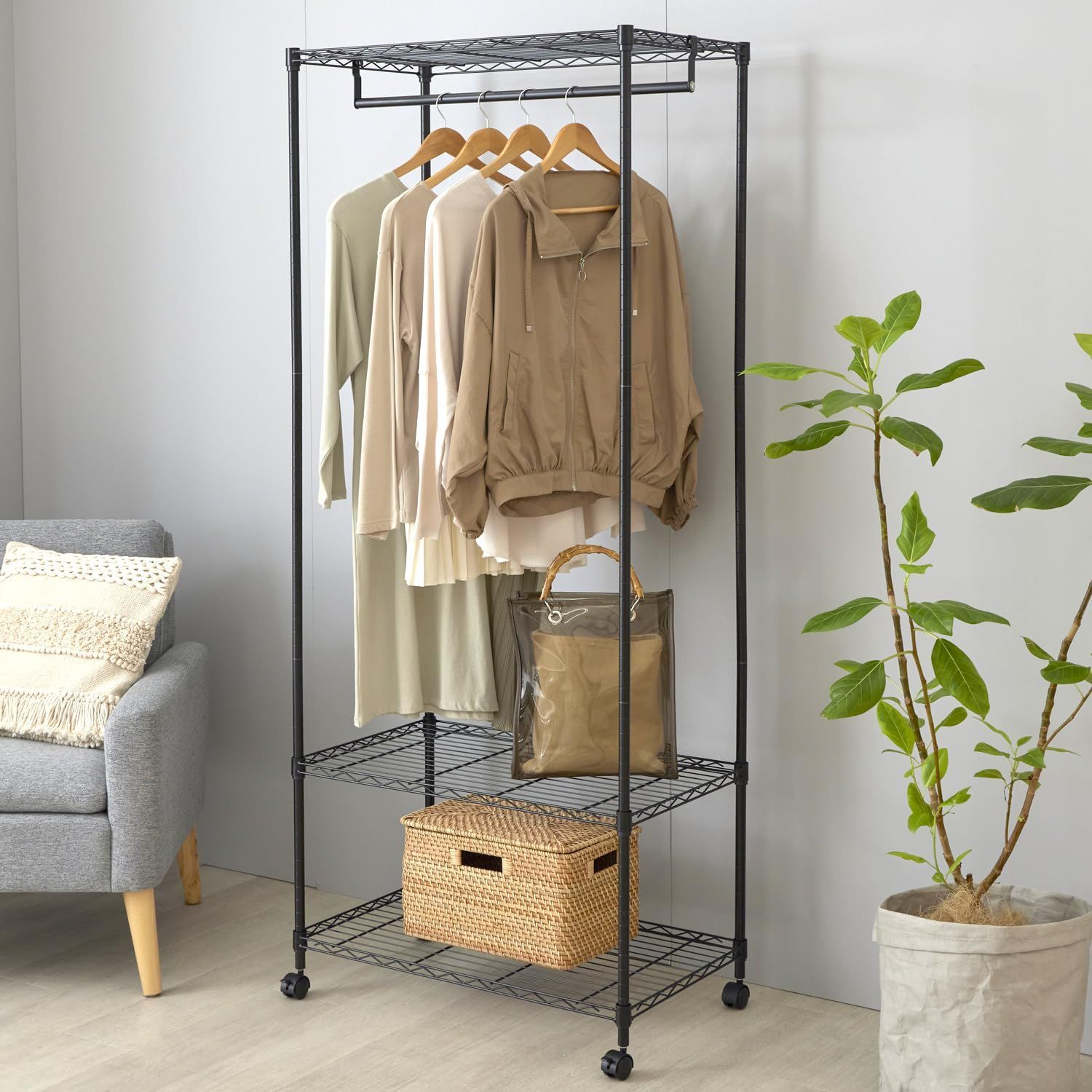 ニトリスムーズレーン4段収納チェスト ニトリ 洋服 ラック