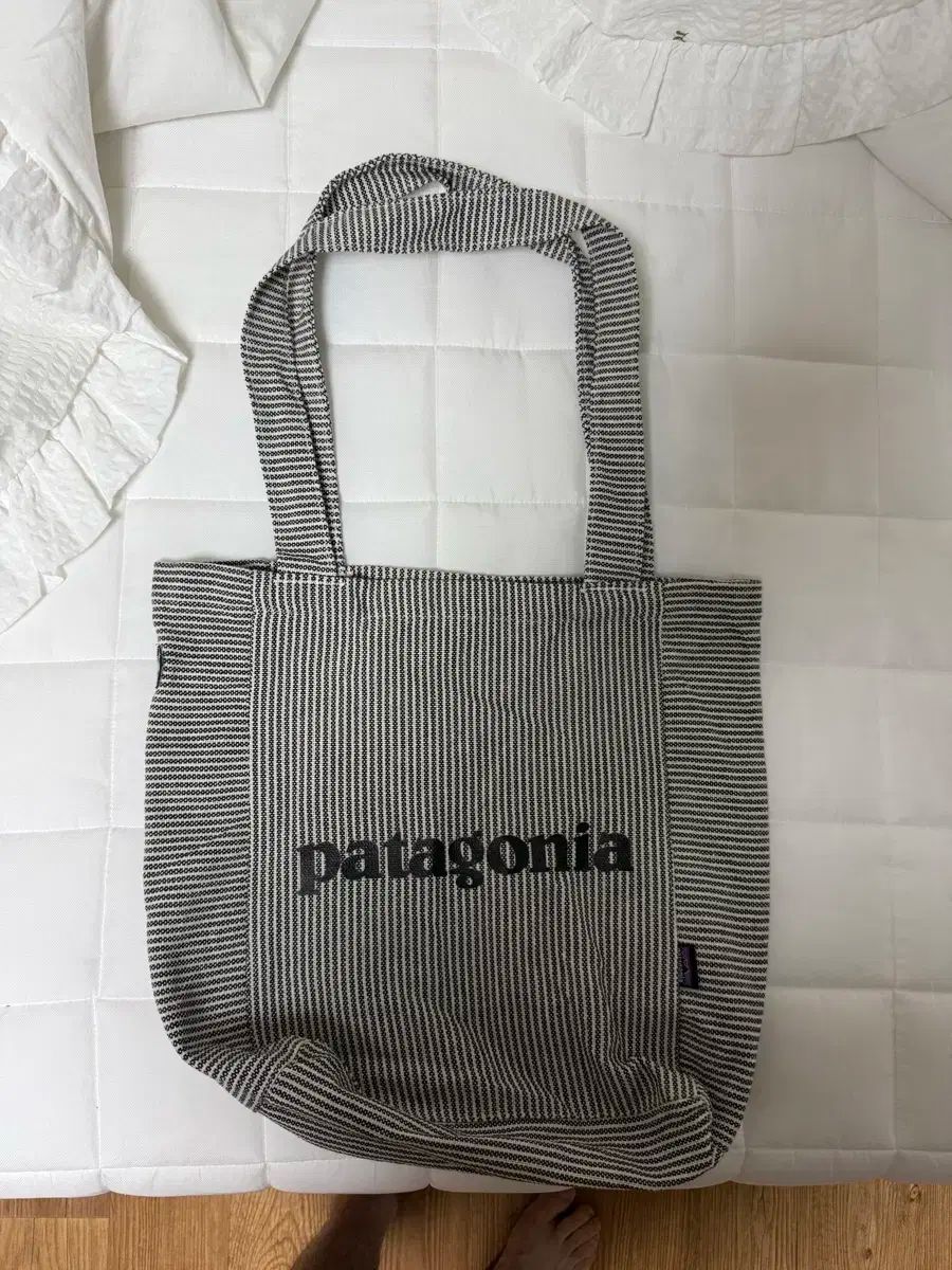 パタゴニア リサイクル マーケット トートバッグ フィッツ ロイ アイコン ペリー ストライプ ポジ