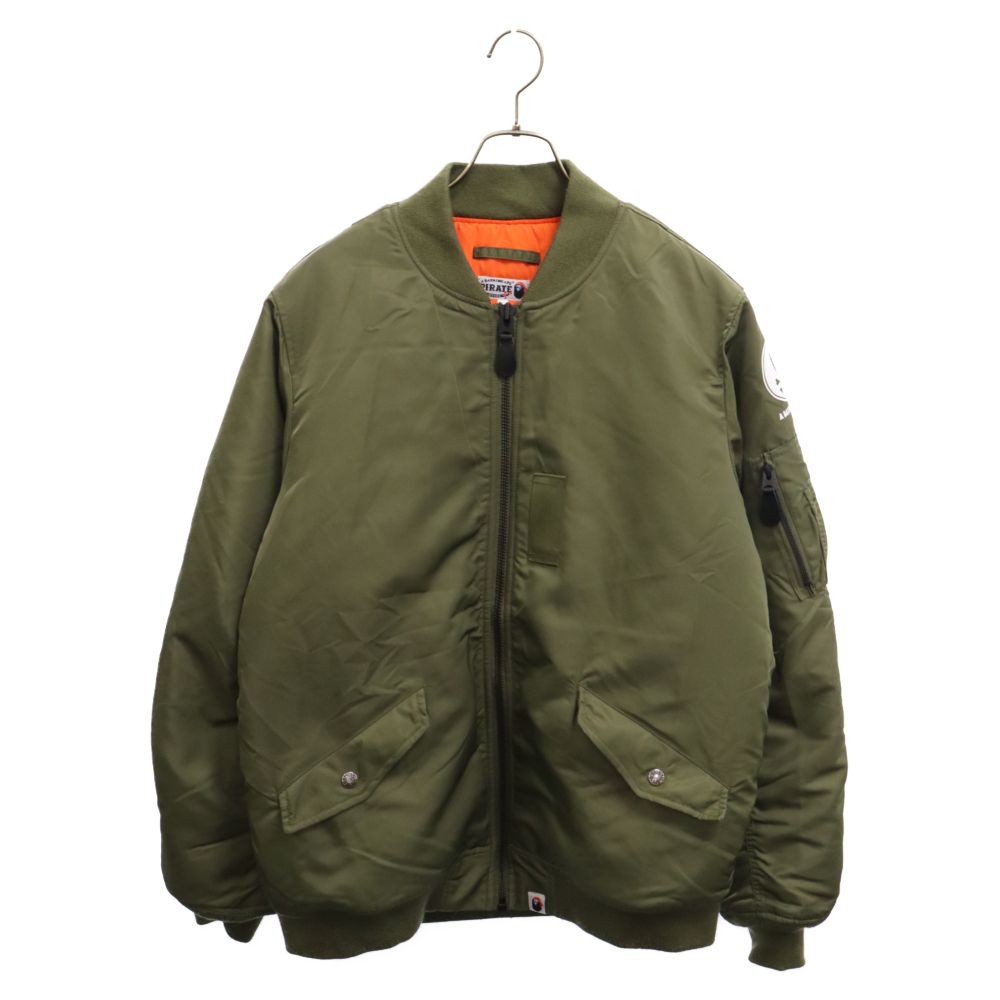 A BATHING APE (アベイシングエイプ) MA-1 フライトジャケット